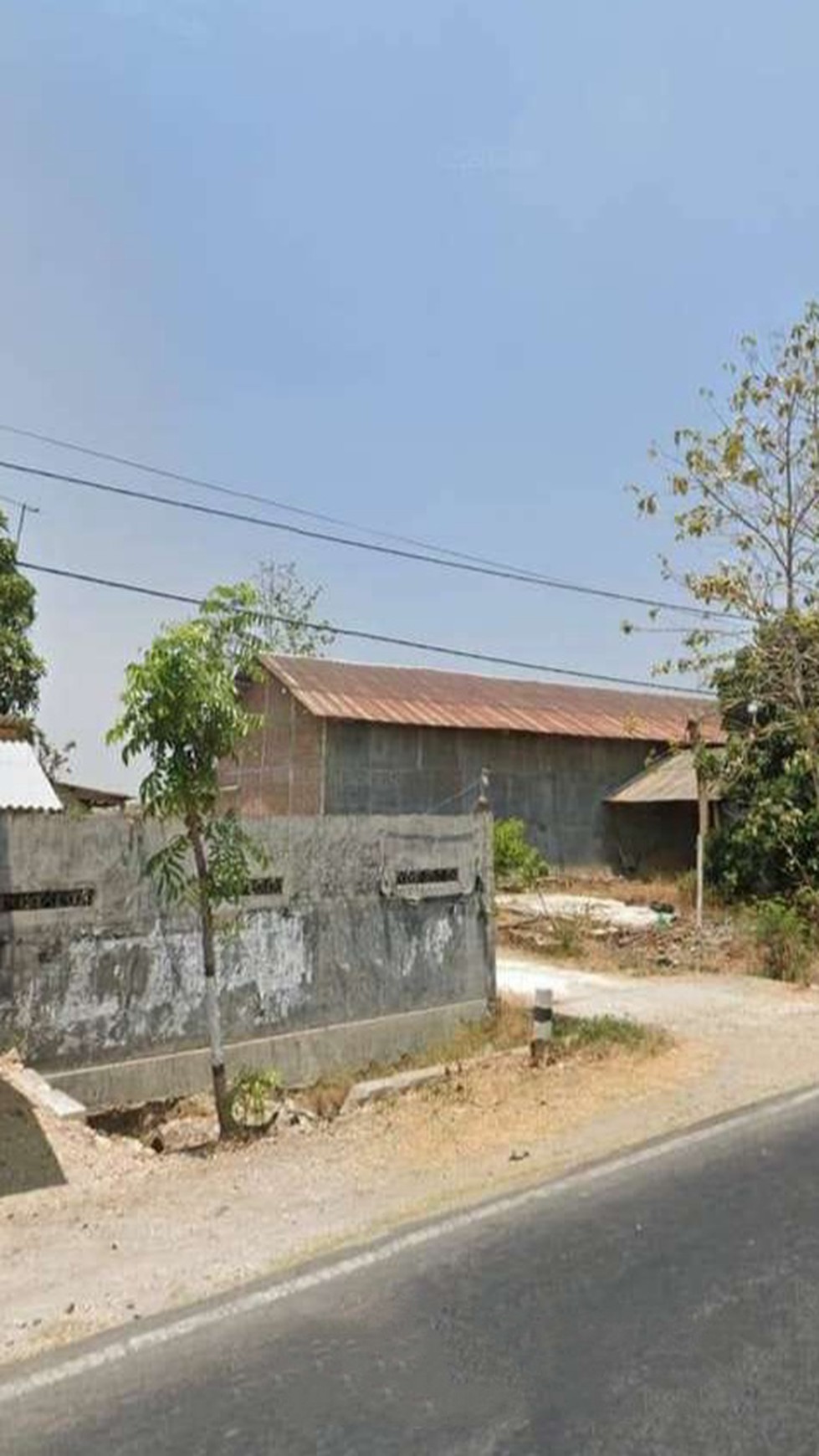 1625. Dijual Rumah, Gudang, Tanah Jalan Raya Soko Kabupaten Tuban