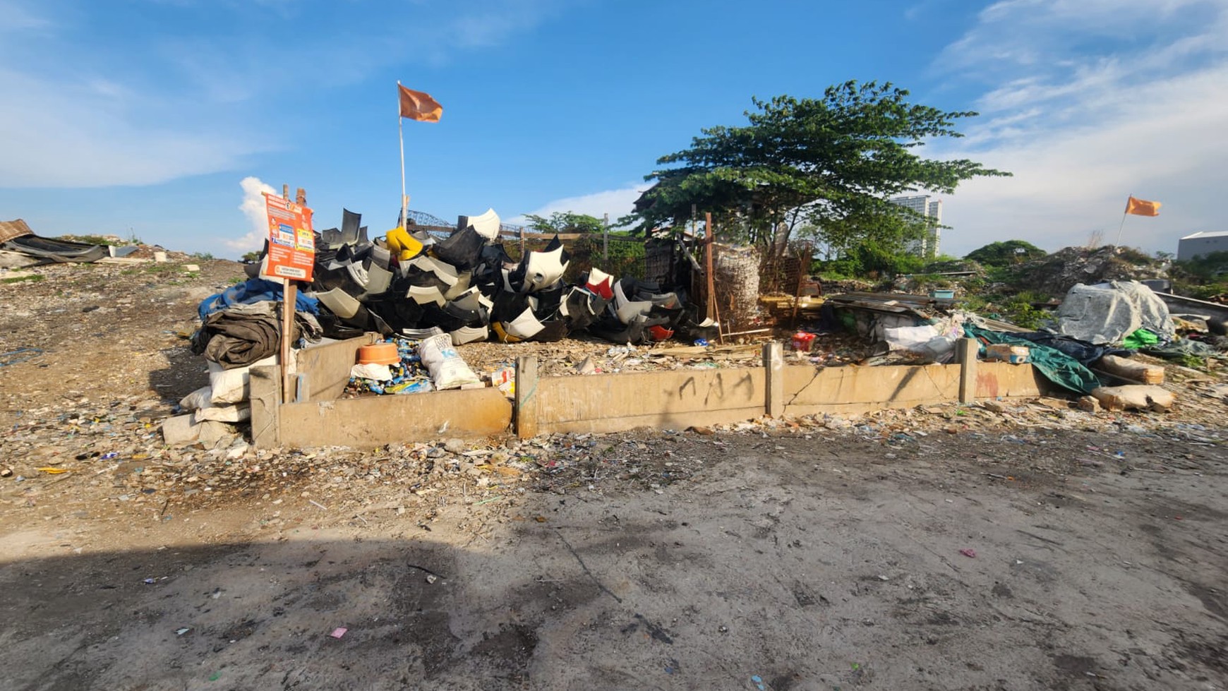 Tanah siap bangun cocok untuk gudang. pusat kota surabaya