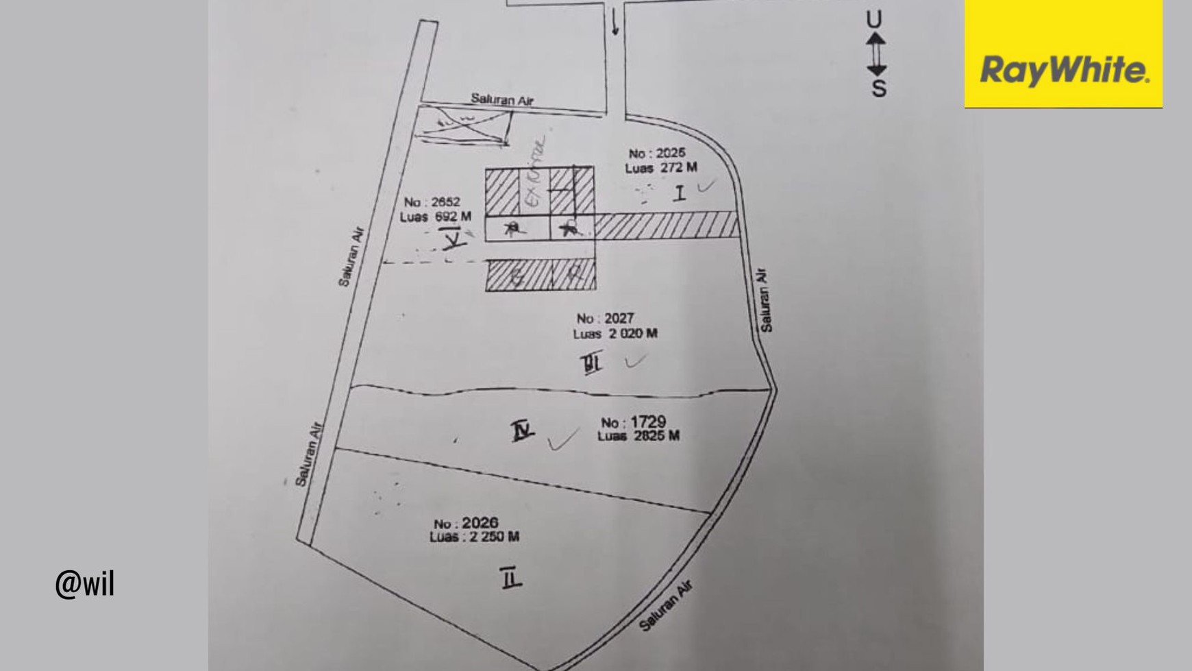 Tanah Luas Pondok Melati Tepi Jalan Akses Masuk Tersendiri