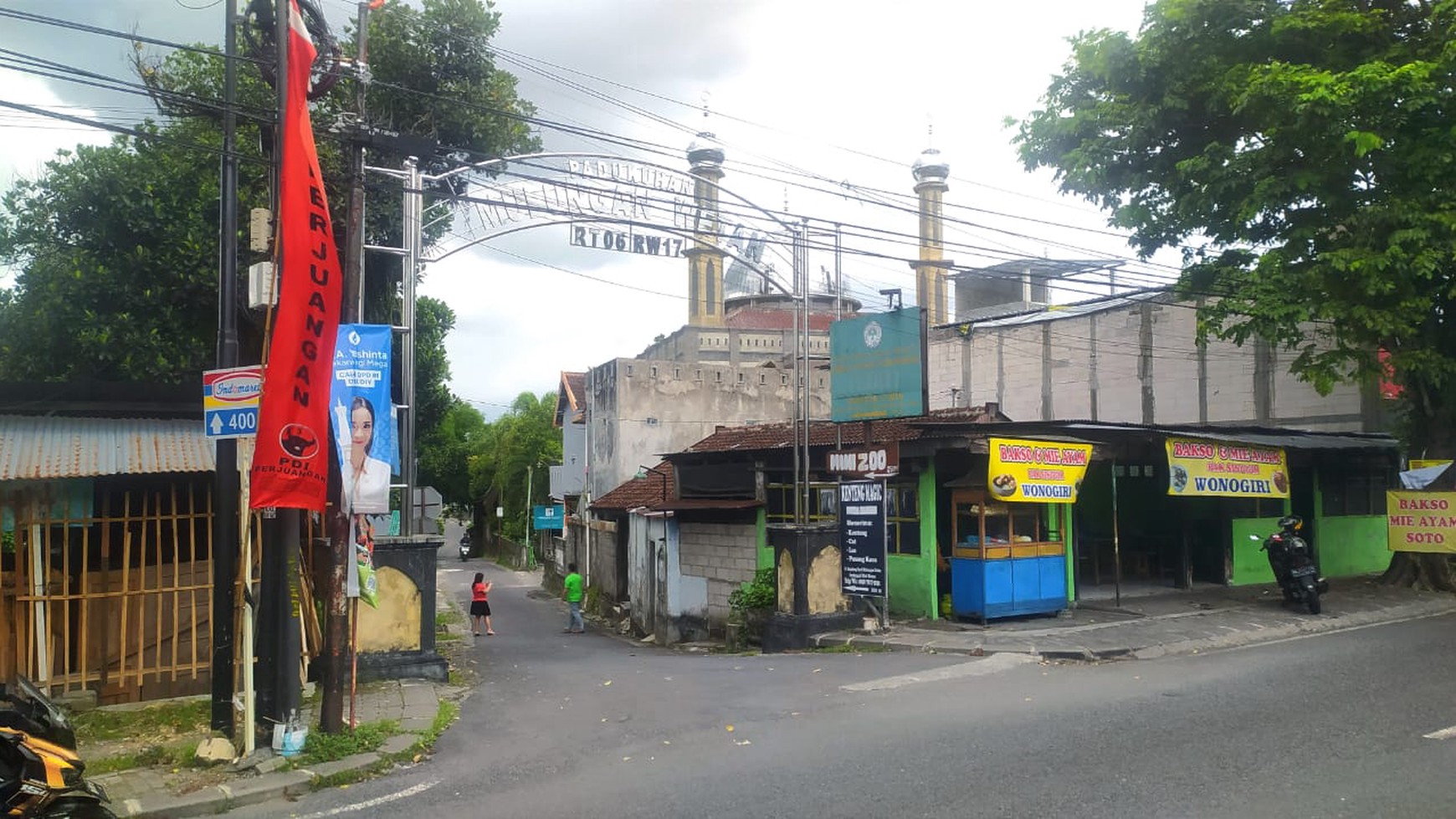 Disewakan Tanah Pekarangan luas 221 Meter Persegi Lokasi Strategis di Mlati Sleman 