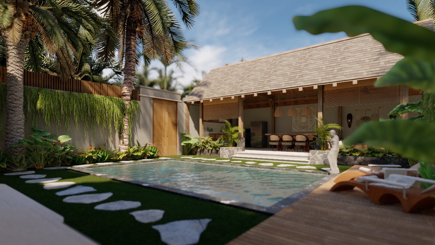 LEASEHOLD VILLA PROJECT IN MODERN ARCHITECTURE IN SEMINYAK