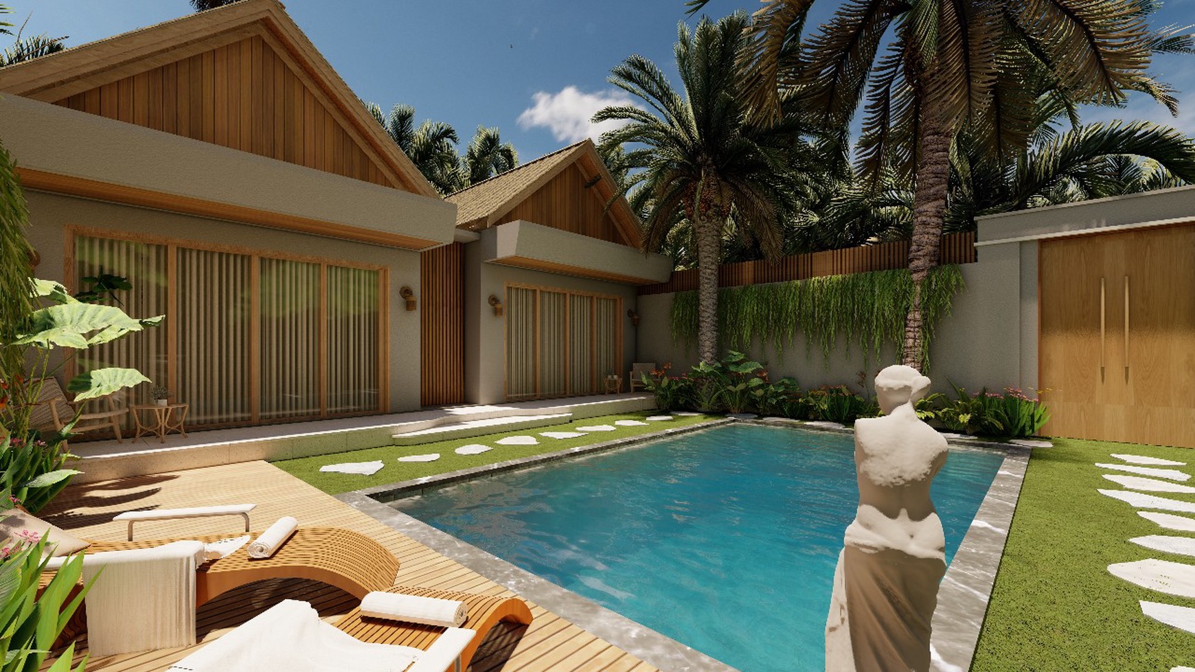 LEASEHOLD VILLA PROJECT IN MODERN ARCHITECTURE IN SEMINYAK