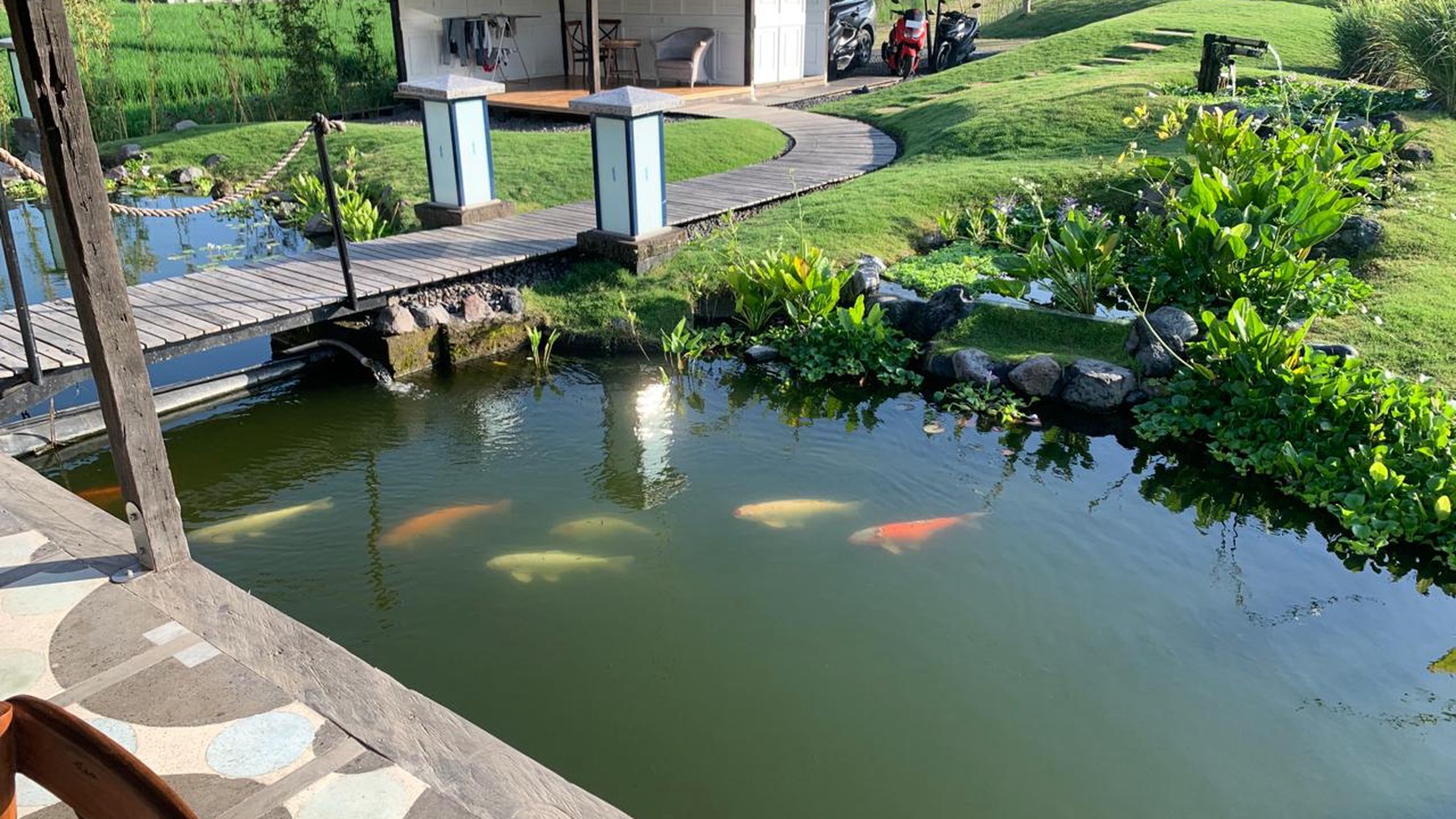 land and house  near Cemagi Beach