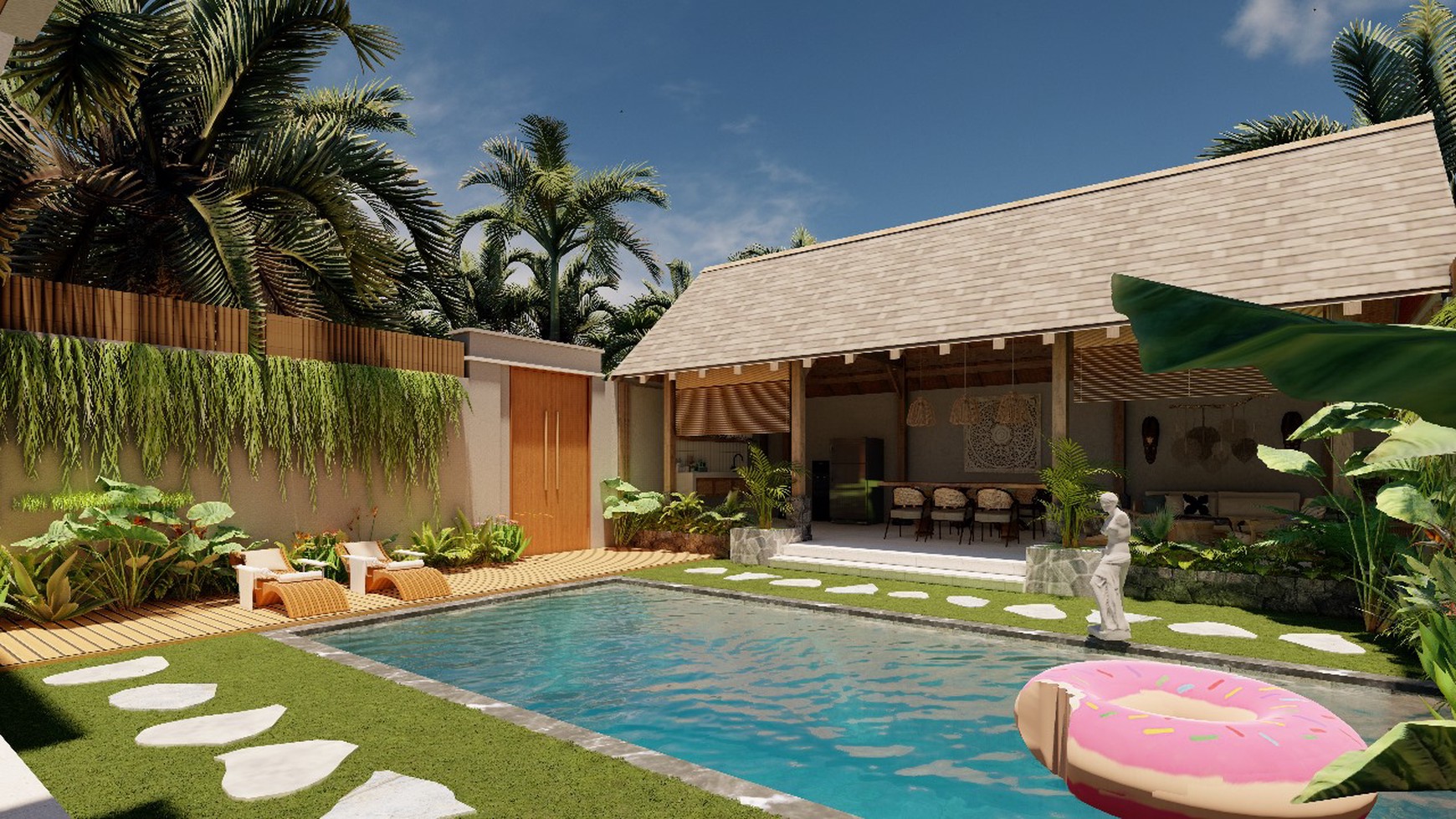 BRAND NEW MODERN ARCHITECTURE VILLA IN SEMINYAK