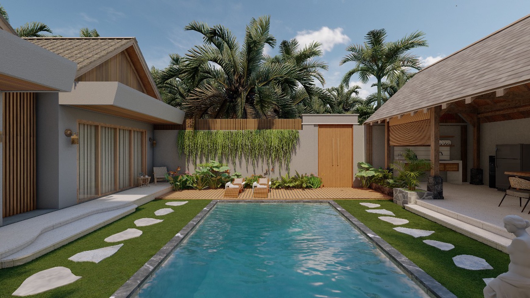 BRAND NEW MODERN ARCHITECTURE VILLA IN SEMINYAK