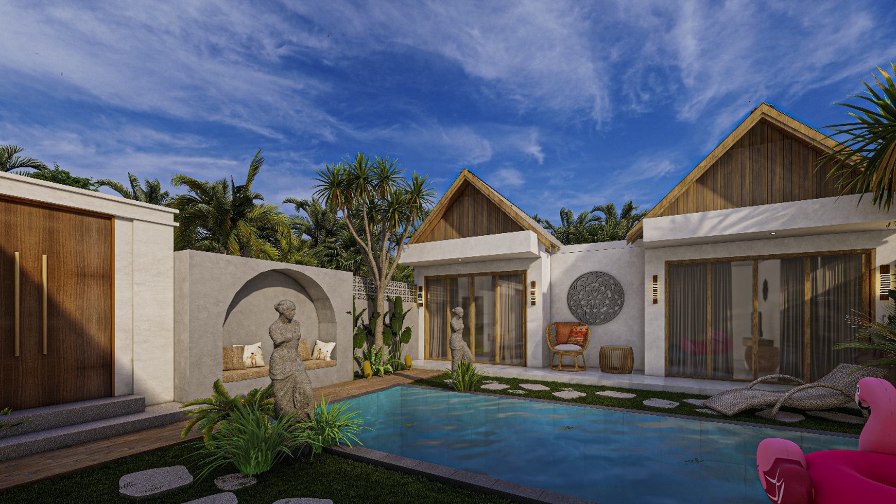 LEASEHOLD VILLA PROJECT IN MODERN ARCHITECTURE IN SEMINYAK