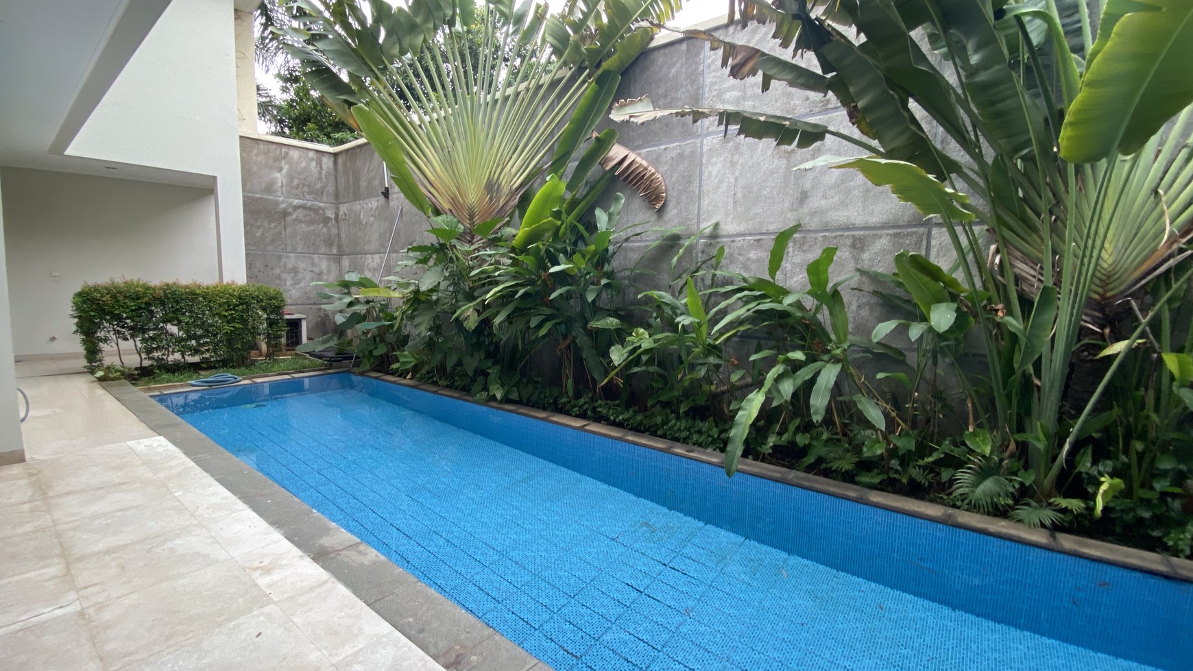 Modern and beautiful house dengan design tropical di kemang, jakarta selatan