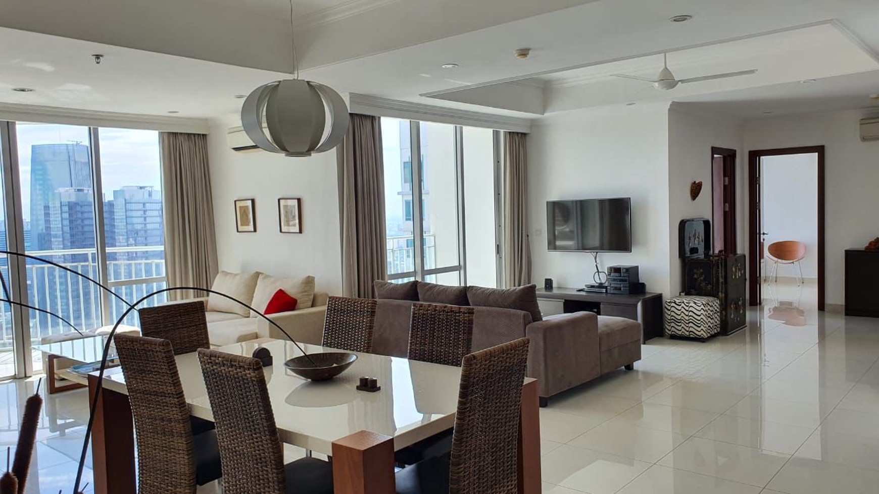 Junior Penthouse 4KT apartemen denpasar kuningan city view