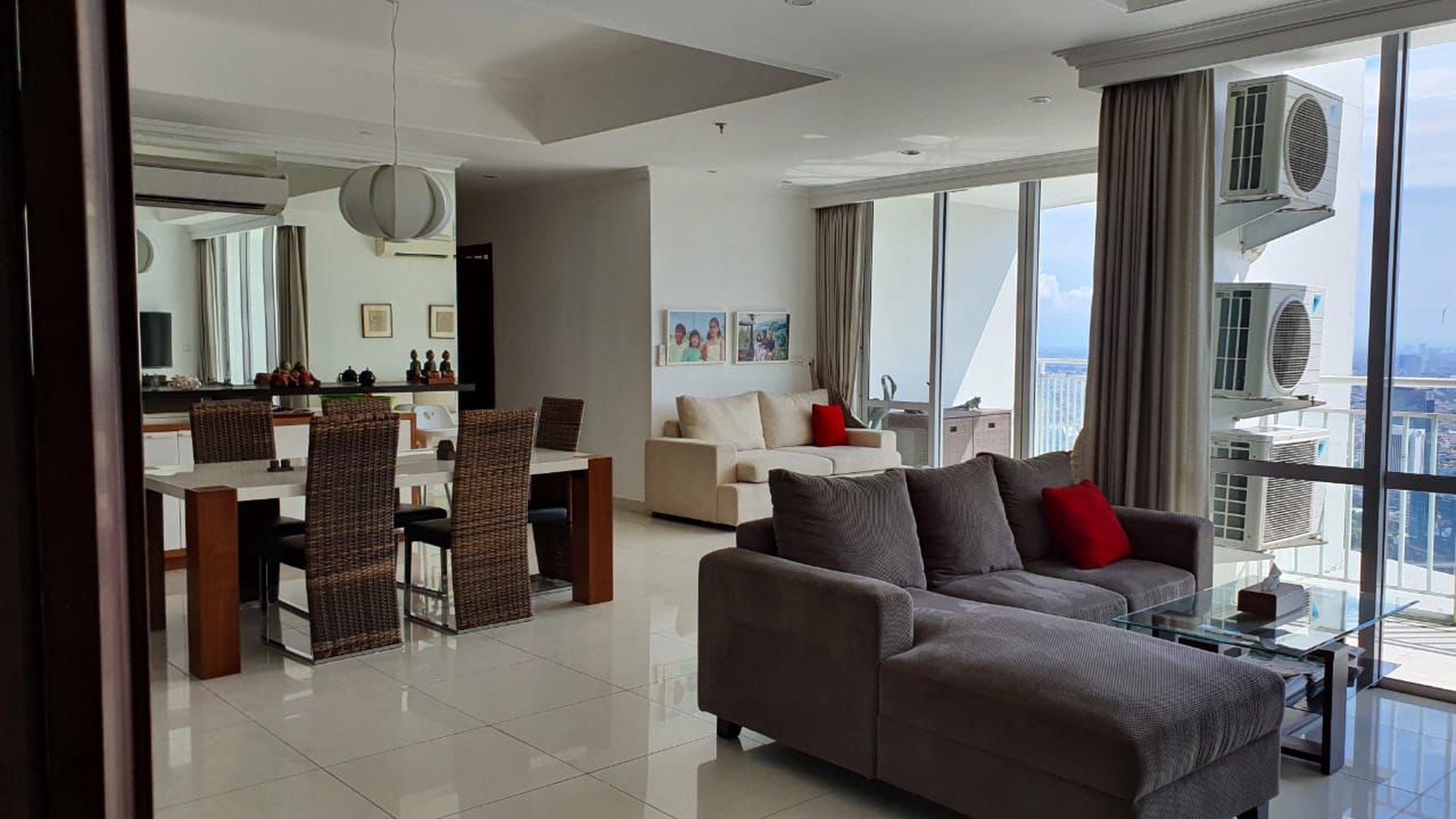 Junior Penthouse 4KT apartemen denpasar kuningan city view