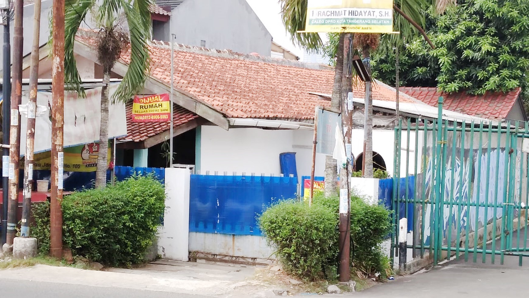 Rumah Hitung Hitung Tanah Di Pondok Pucung Indah Tangerang Selatan