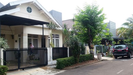 Rumah Siap Huni di Sektor 9 Bintaro, cck untuk sewa dan huni di cluster Sektor 9