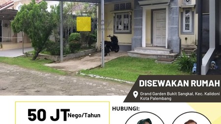 Disewakan Cepat Rumah di Palembang