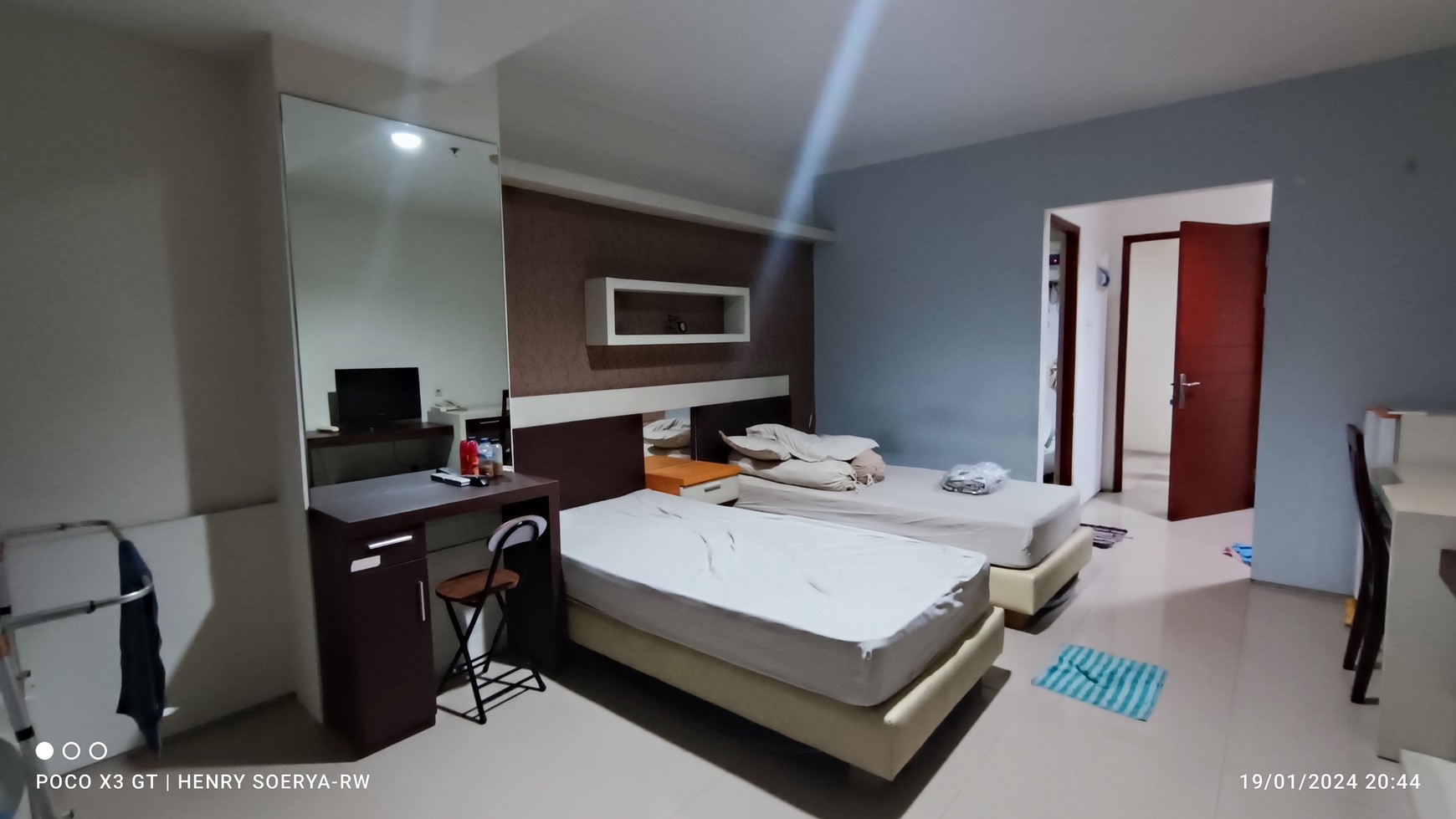 1650. Dijual Apartemen Studio High Point Siwalankerto Surabaya