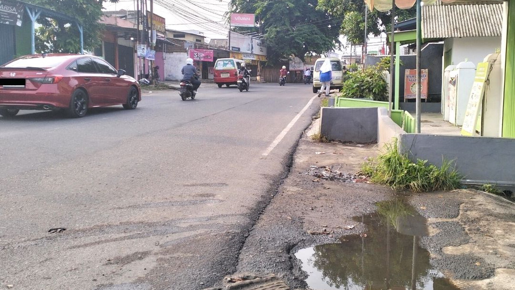 Rumah 2 lantai dijual untuk kost an lokasi way halim bandar lampung