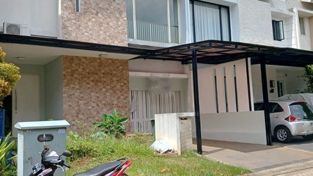 Rumah disewakan siap huni di cluster Kebayoran Bintaro Sektor 7