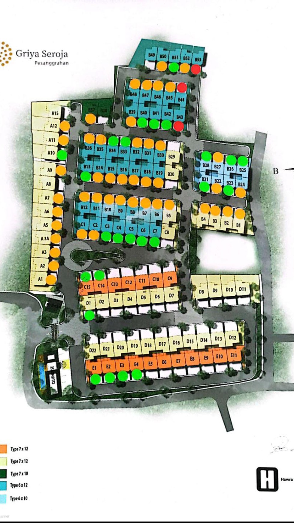 Rumah Bagus Di Griya Seroja, Jl Seroja Pesanggrahan Jakarta Selatan