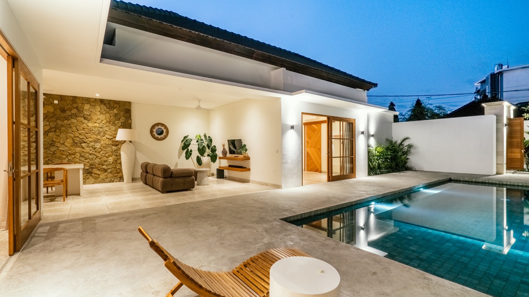 Luxurious Villa modern Leasehold In Heart Of Canggu