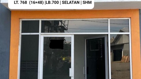 Dijual 768 m2 Gudang Kepatihan Industri Gresik - Menganti - Jawa Timur 