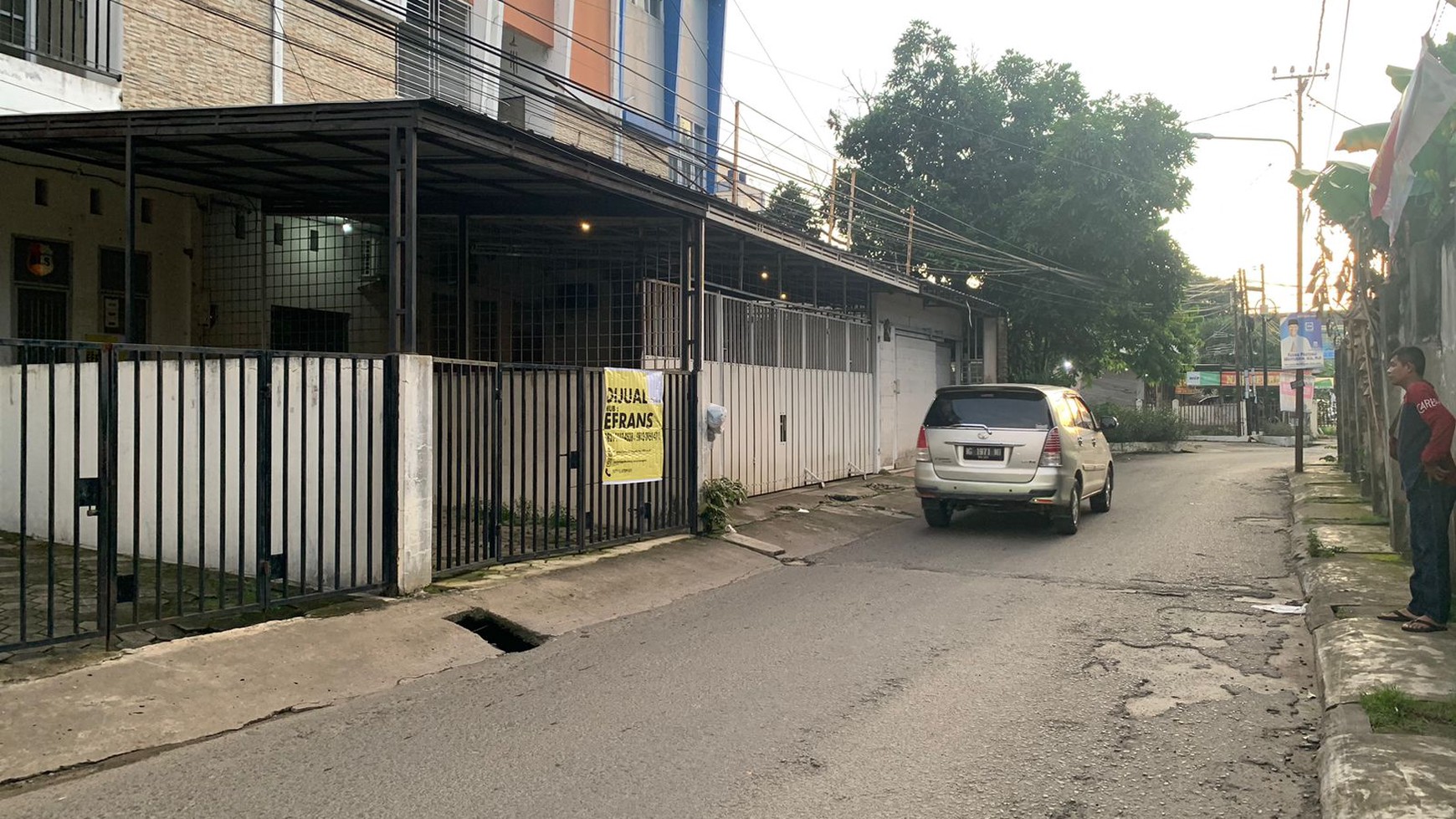 Dijual Townhouse di Jl Inspektur Yazid