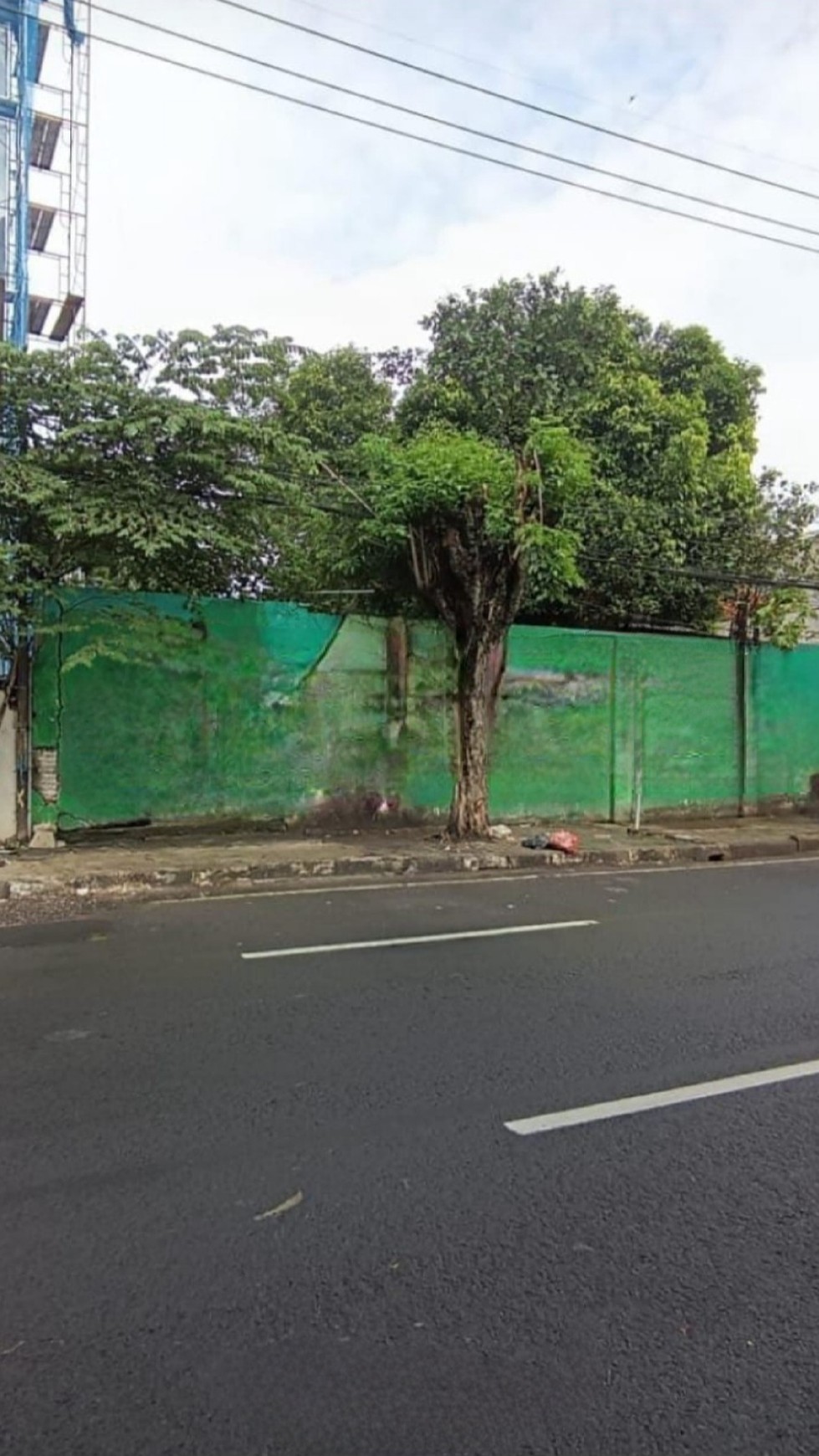Dijual 465 m2 Tanah Nol Jalan Raya Kusuma Bangsa - Kec.Genteng - Surabaya Pusat Kota Cocok Buat Segala Usaha