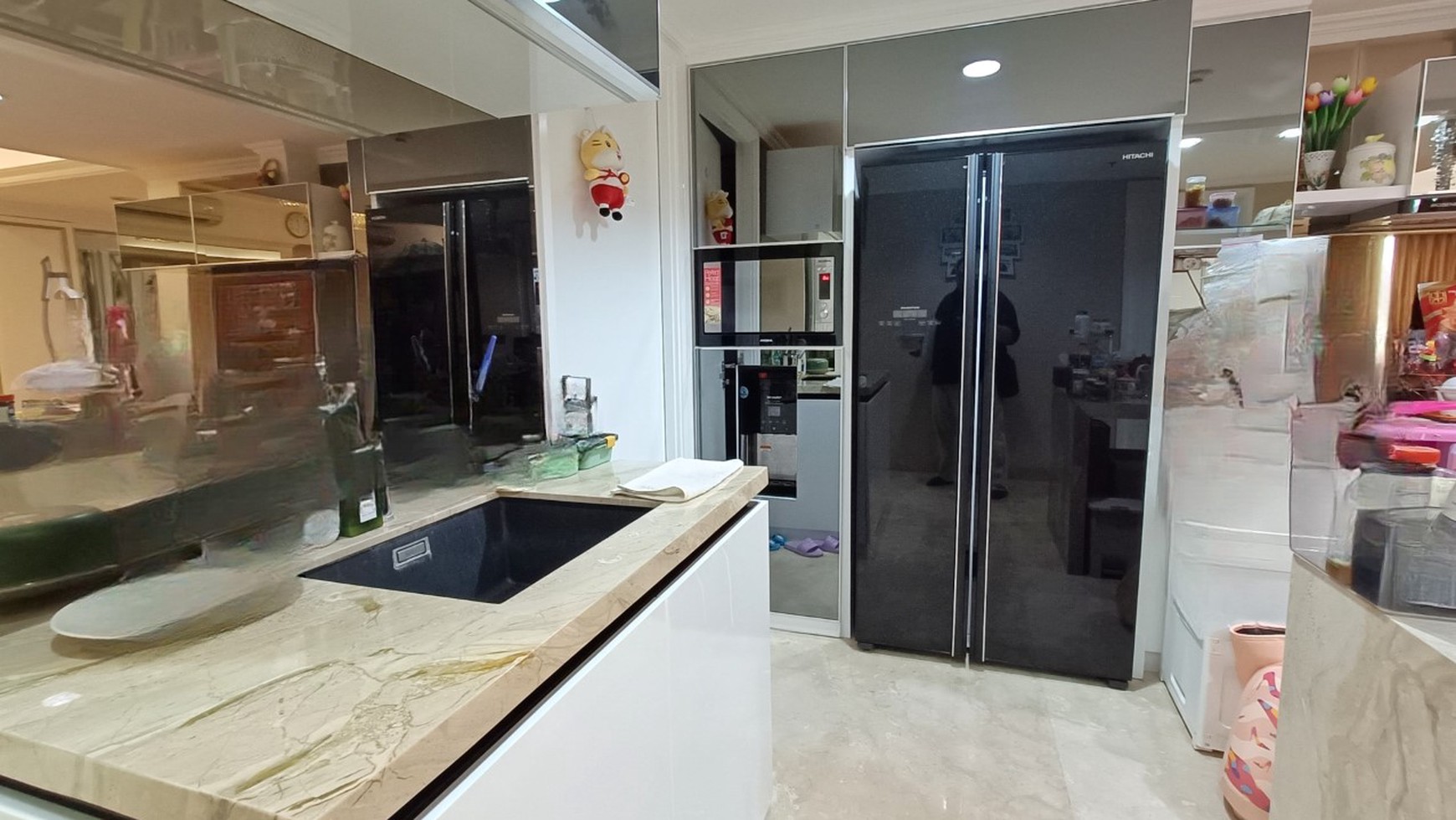 Apartemen Sherwood Regent, Kelapa Gading 3BR marmer FF