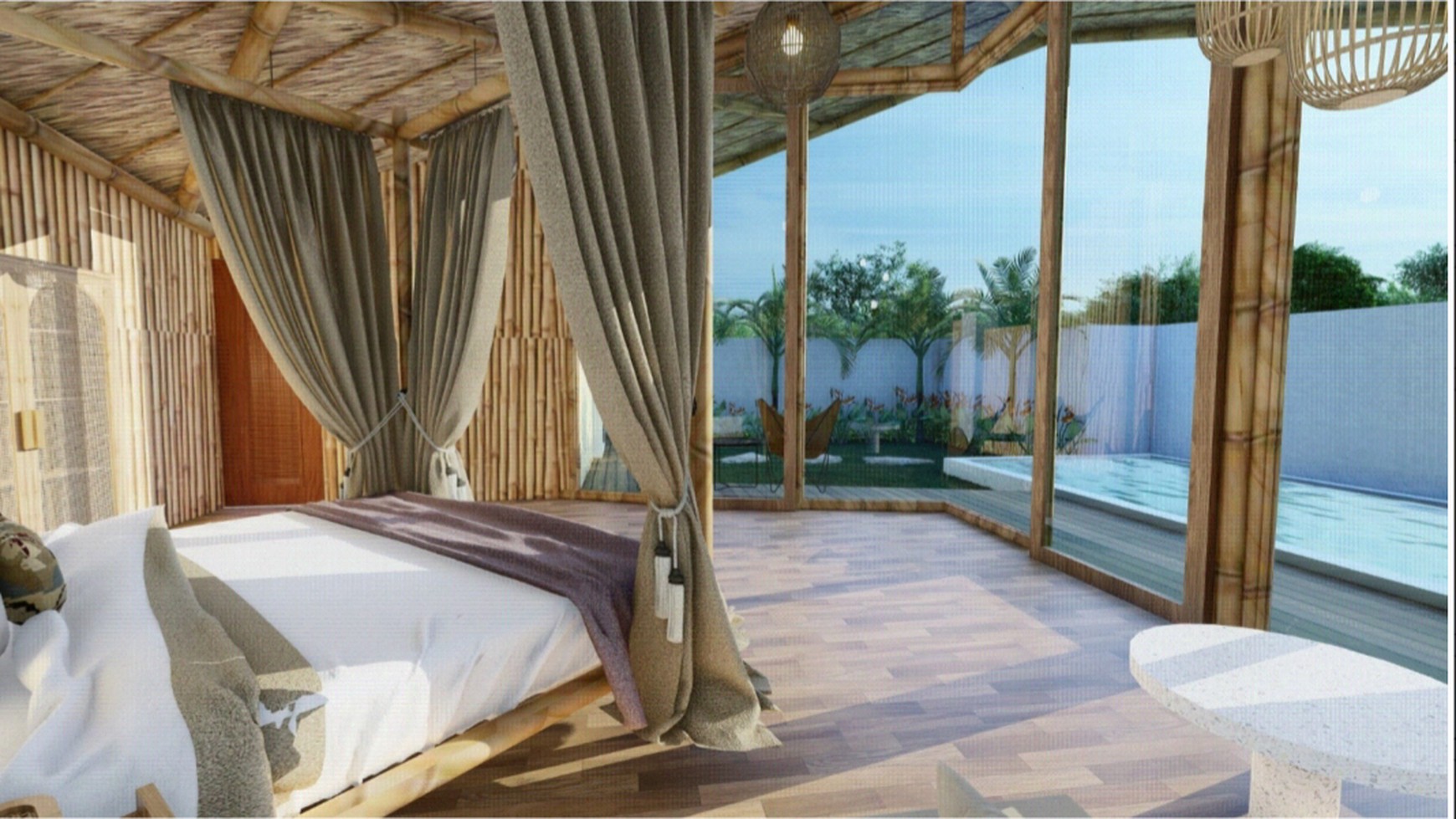One bedroom Villa near Lyma beach