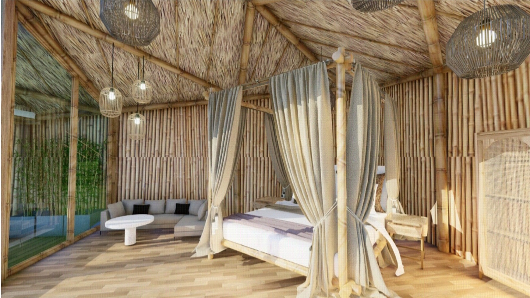 One bedroom Villa near Lyma beach