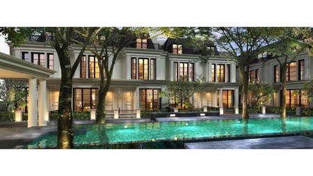 Minimalis Modern exclusive living at townhouse kemang semifurnish sharing pool