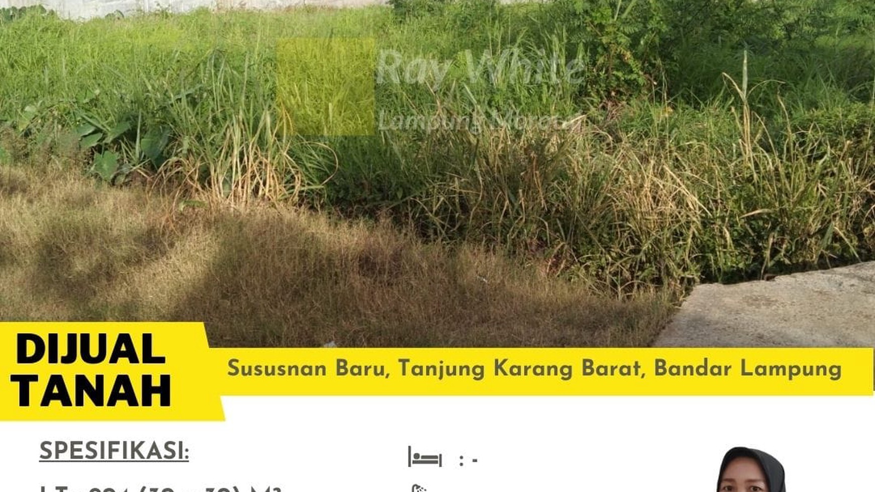 Tanah Samping Perumahan Griyo Moro  Susunan Baru Dijual Cepat