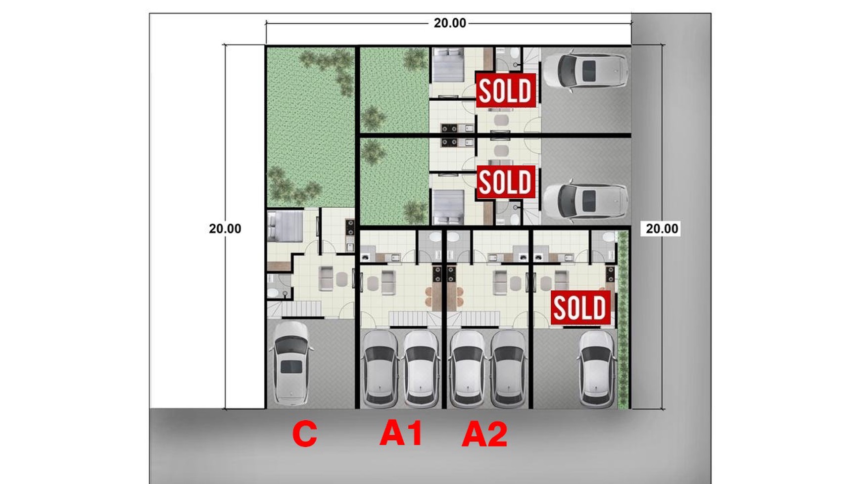 Pr04. Dijual Rumah Smart di Rungkut Asri Surabaya