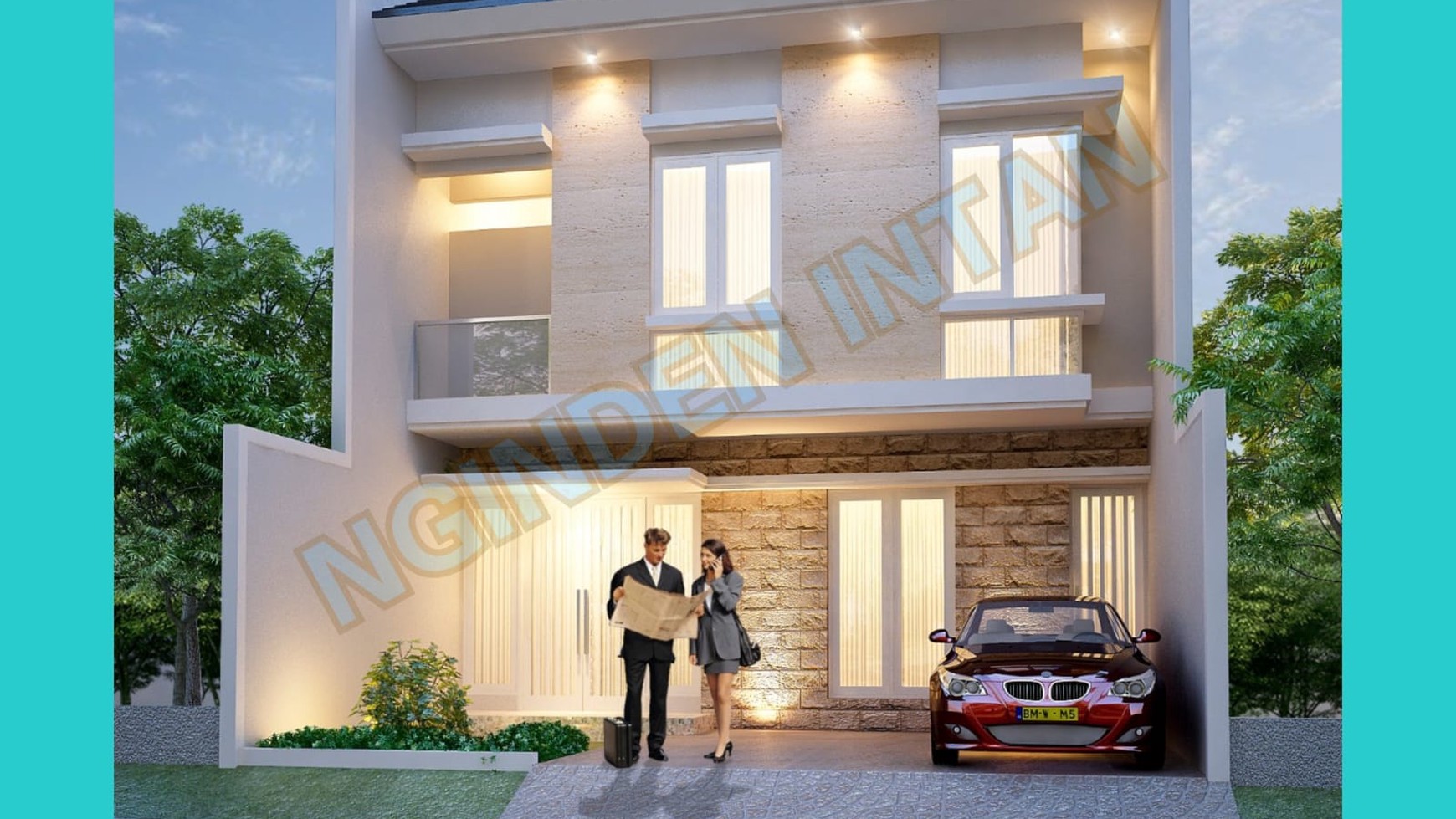 Fr10. Dijual Rumah Nginden Intan Timur Surabaya Timur