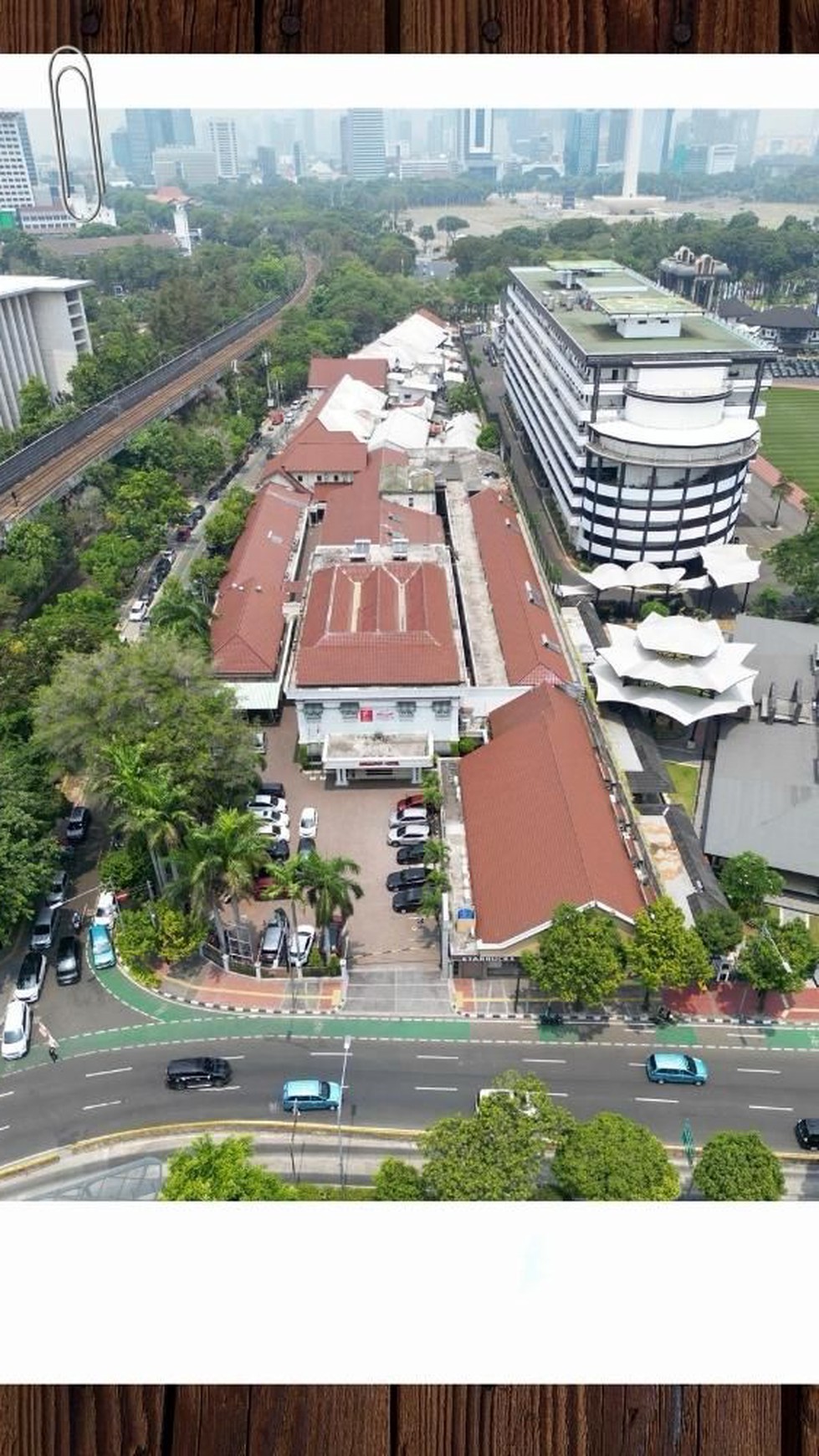  Dijual Hotel Sriwijaya kavling commercial di Jl Veteran Gambir Jakarta Pusat