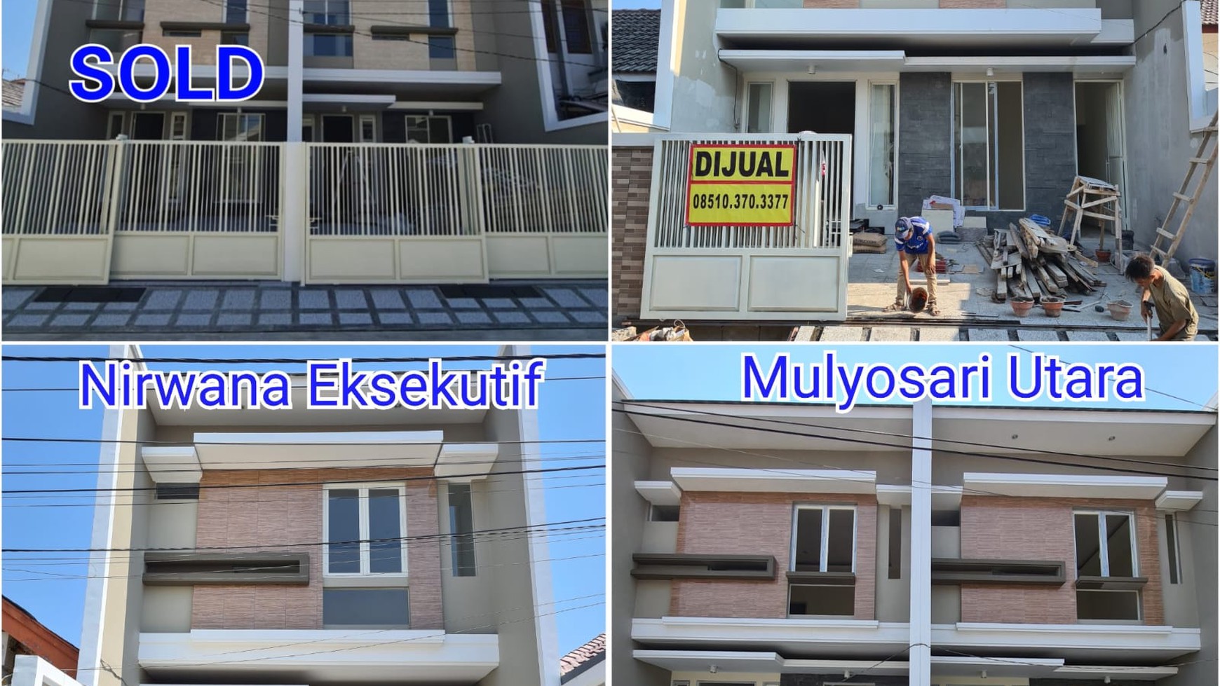 Fr11. Dijual Rumah Nirwana Executif Surabaya