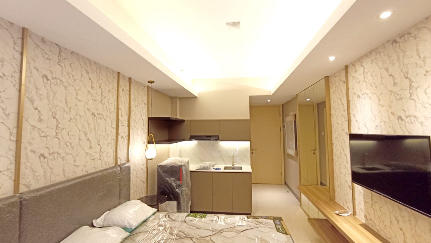 Disewakan Apartemen Benson Tipe Studio FULL FURNISHED Modern Mewah Siap Huni Best City View Lantai 21