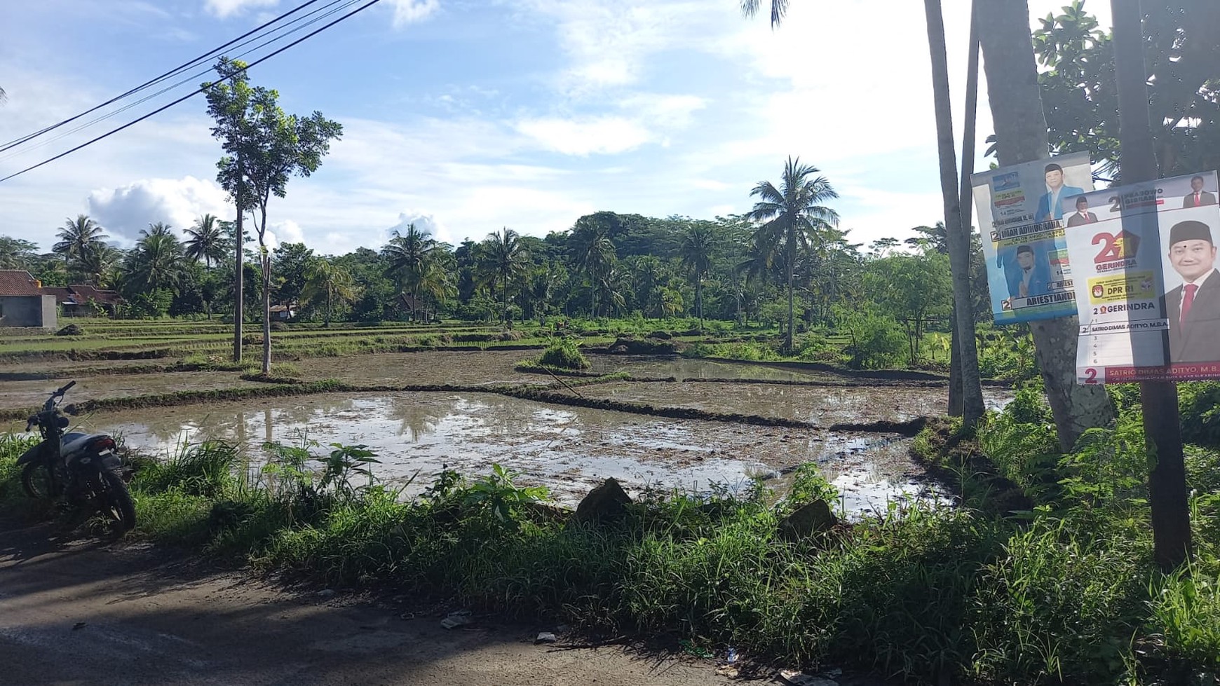 Dijual Tanah Sawah Desa Cibodas , Sukabumi 