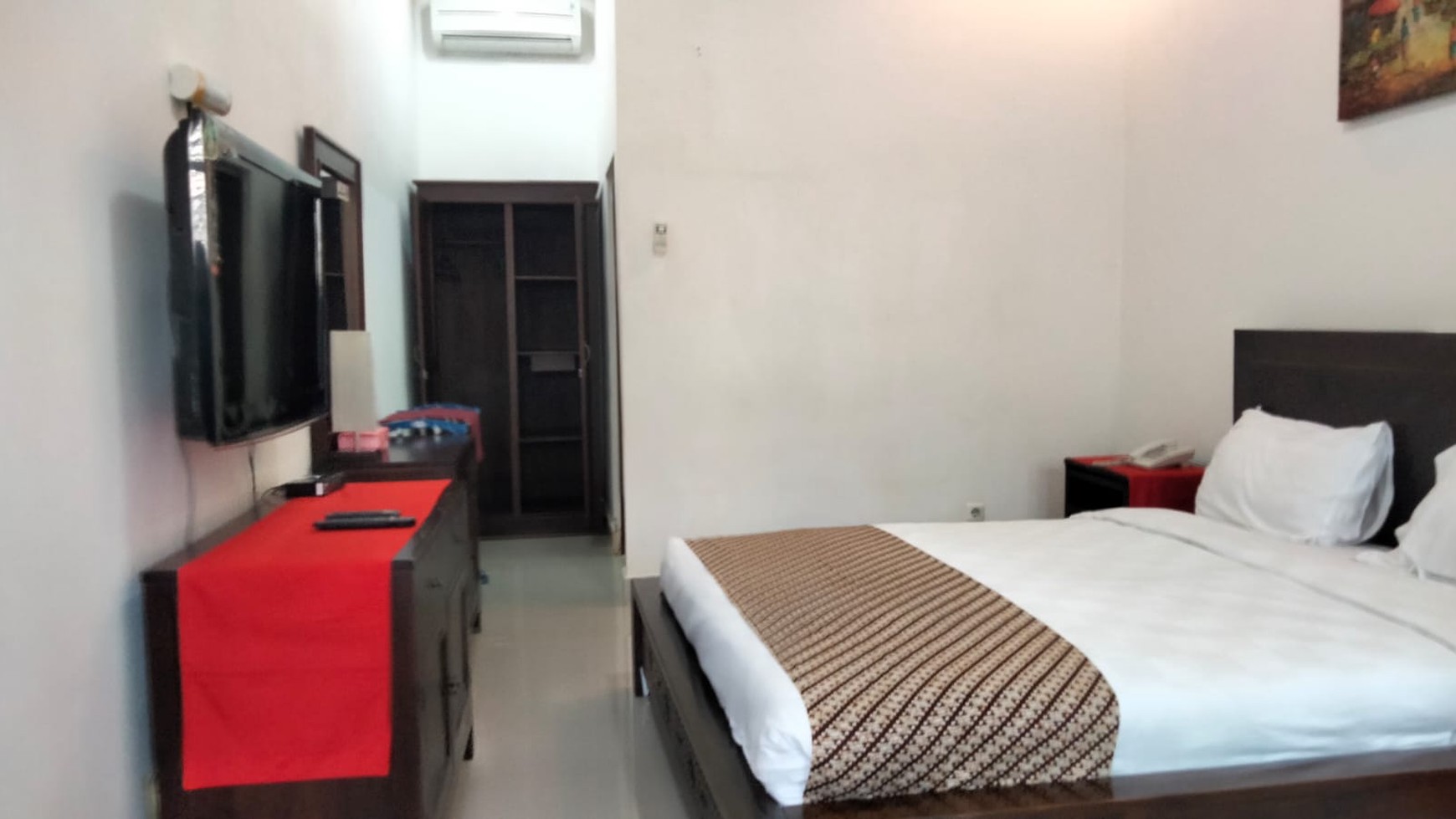 Hotel Aktif 10 Kamar Full Furnish Lokasi Dekat Candi Prambanan 