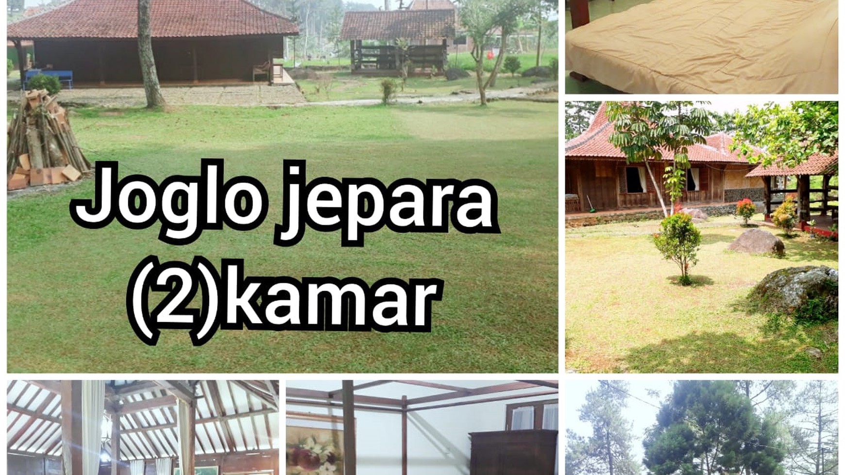 Di Jual COTTAGE di Jl Padat Karya Batukasur, Desa Batulayang Cisarua Bogor Jawa Barat