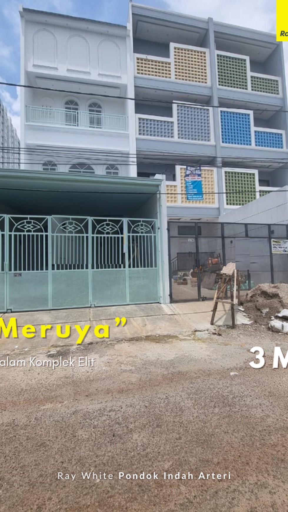 Brand new house with Attic Meruya utara.