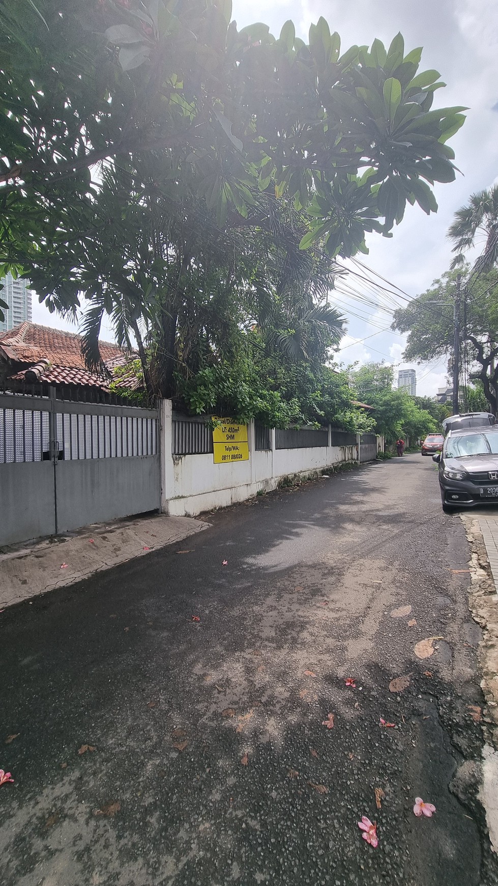 Jual cepat rumah hitung tanah kemang 