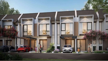 Rumah Brand New Di Aksara Homes Ciputat Tangerang Selatan
