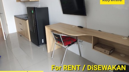 Disewakan Apartemen Denver Tipe Studio SEMI Furnished Selangkah ke Universitas Ciputra - Citraland Surabaya Barat