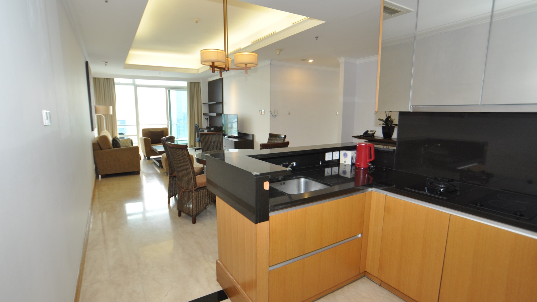 Luxorious Apartment at Kempinski 2 bedroom, located central Jakarta, direct access to Grand Indonesia