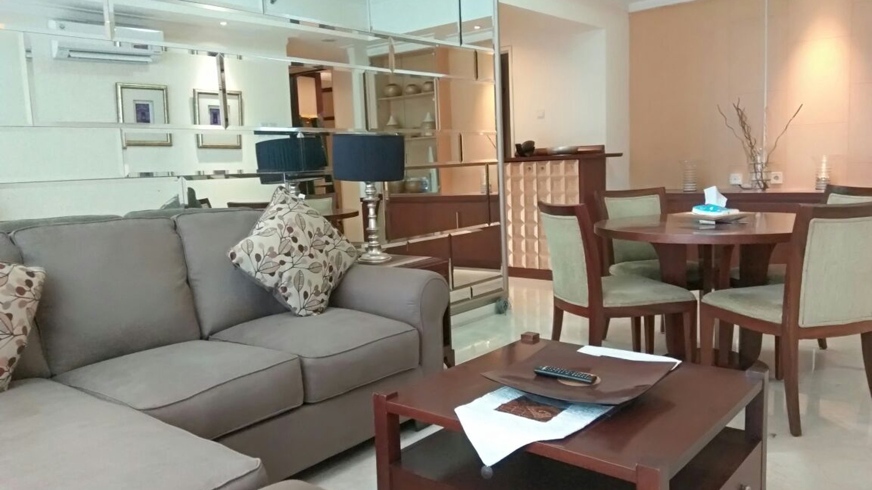 Bellagio Residence Mega Kunigan, 2 bedroom, 104sqm, close to china embassy,  furnished