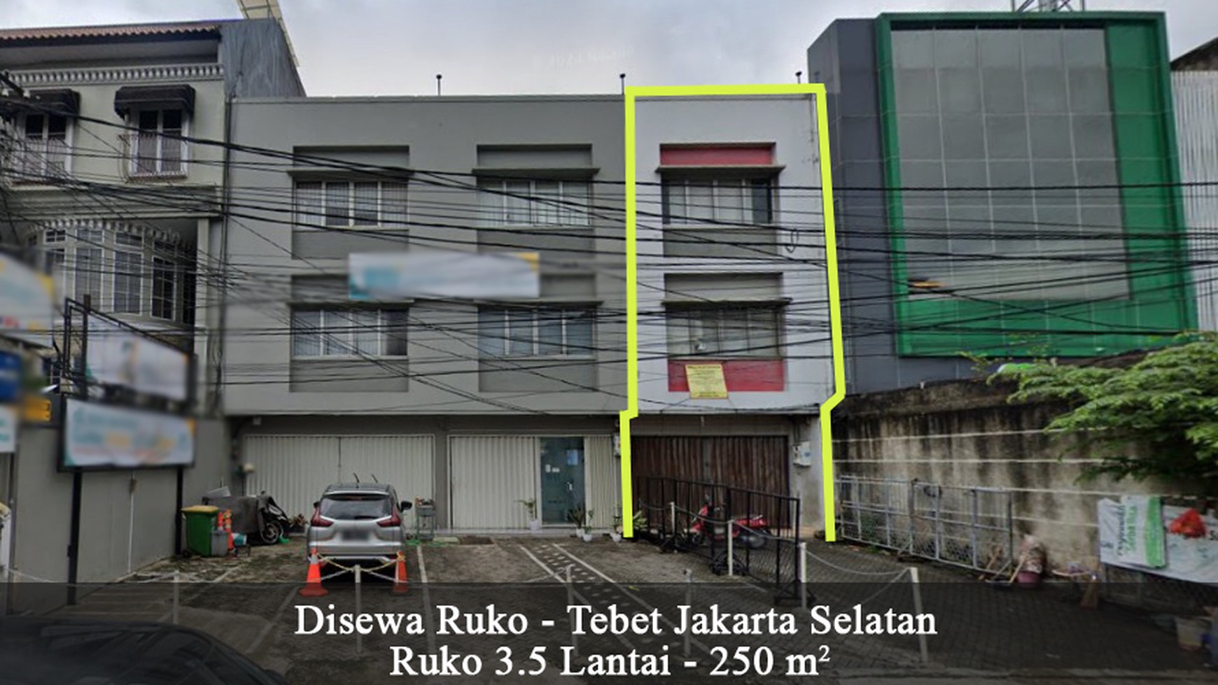 Disewa Ruko Tebet Barat Raya Lokasi Prime Jakarta Selatan