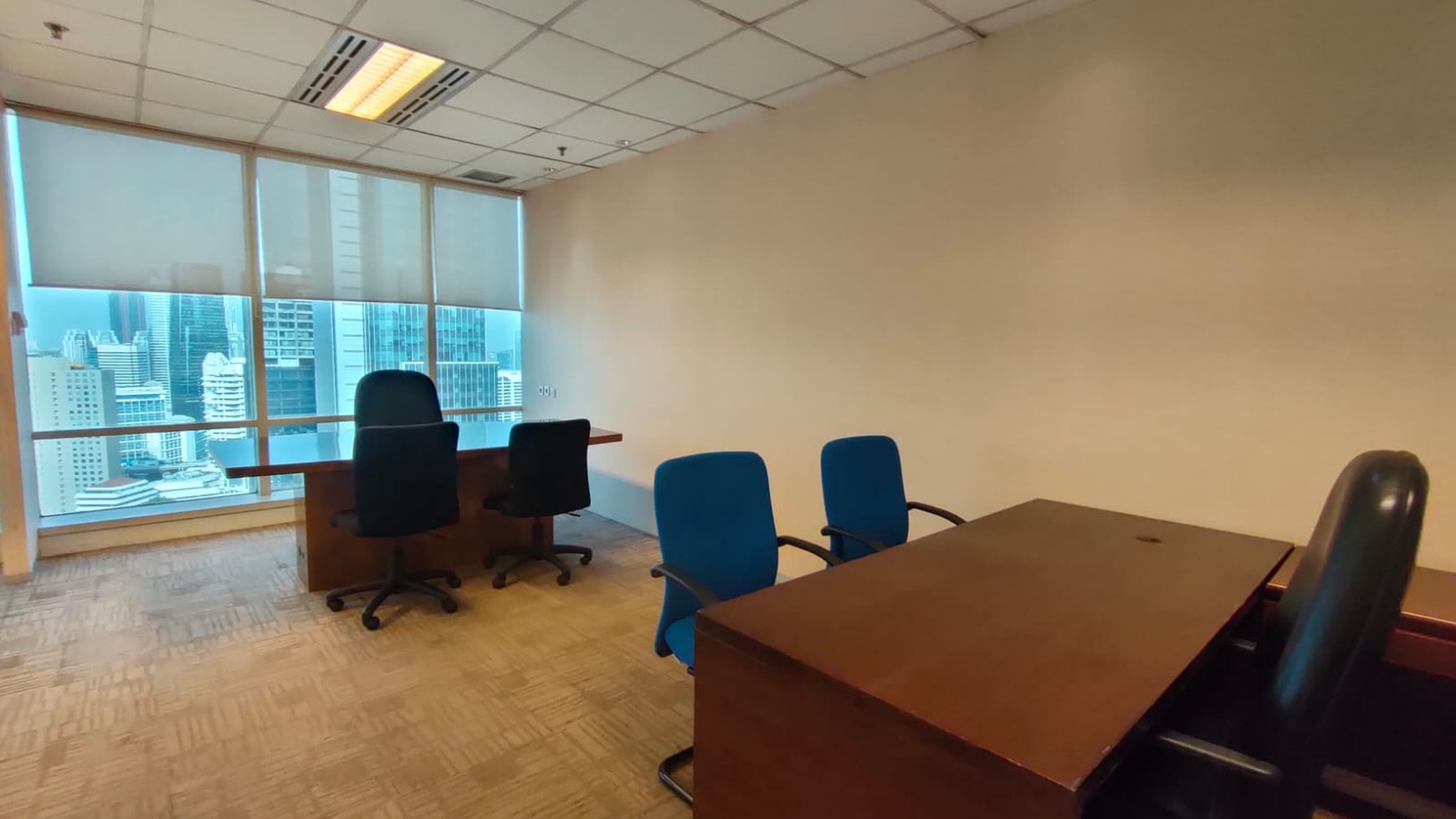 Gedung Kantor di WismaGKBI Sudiman luas 128 m2, fully furnished, interior bagus,  siap huni