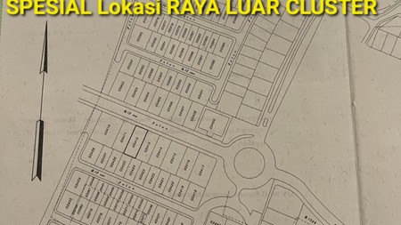 TerMURAH Tanah Kavling Raya Bukit Golf Mefiterania Citraland Surabaya Barat SPESIAL RAYA Luar CLUSTER 