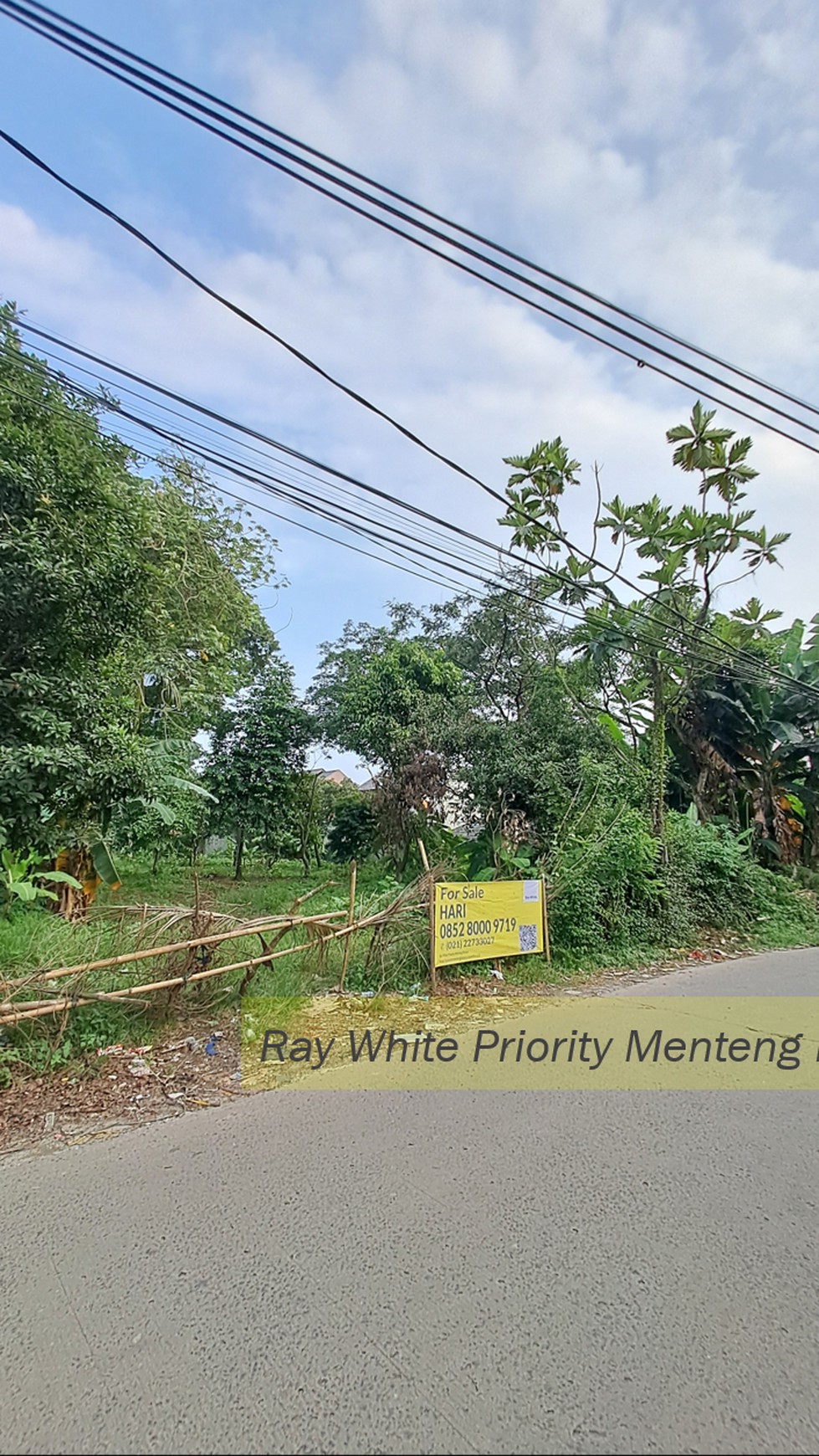 Tanah Dengan Lokasi Strategis di Pinggir Jalan Raya, Pondok Cabe, Tangerang Selatan