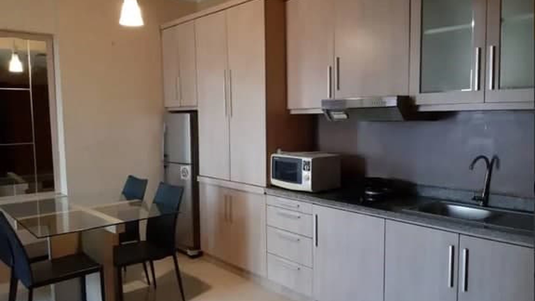 Apartemen Waterplace Tower A, Lantai rendah. 2BR. PTC