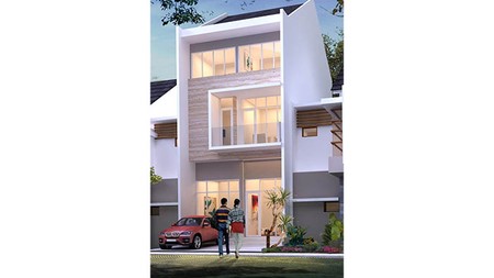 Rumah Janur Kuning, Kelapa Gading Luas 6x15m2