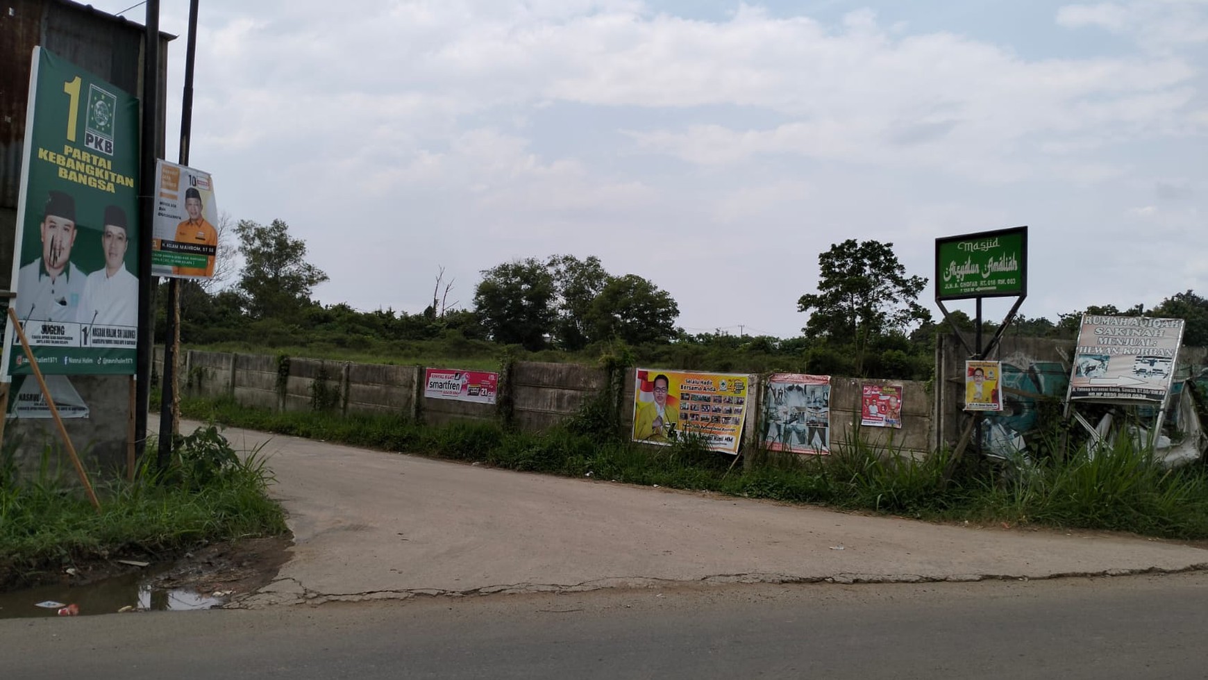 Tanah murah di Talang Keramat